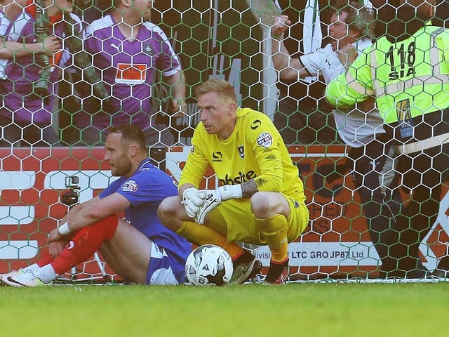 Allsop was hauled in by Paul Cook for Pompey’s two play-off semi-final legs during the 2015-16 campaign. Yet, they were two performances he would’ve wanted to forget, having been at fault for both goals in the first-leg at Fratton Park.
