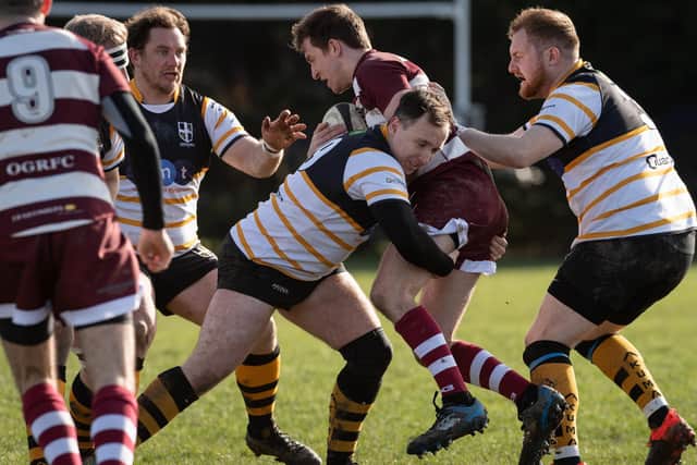 Match action. Picture: Keith Woodland (29022020-3)