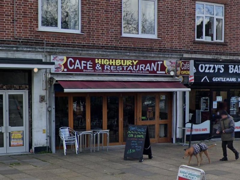 Highbury Cafe in Portsmouth Road, Cosham, is hugely popular among our readers.