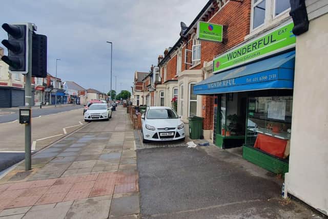 The Wonderful Eat takeaway in Copnor Road where the fire took place.

Picture: Habibur Rahman