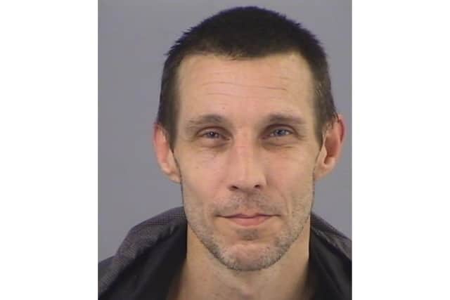 Timothy Hayles, 49, is wanted in connection with a burglary which took place in Bursledon Road on May 23, just after 8.30am. If you see him call 101.