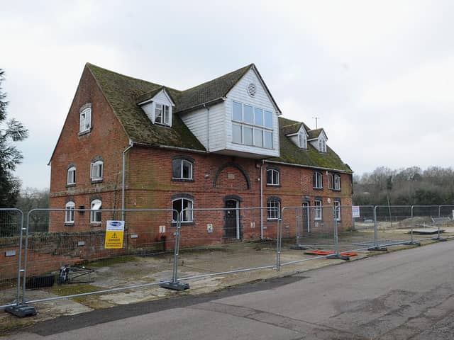 The former Abbey Mill Business Park in Bishop's Waltham