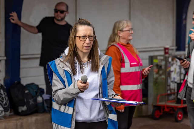 Southsea parkrun run director Louise Jenkins. Picture: Mike Cooter