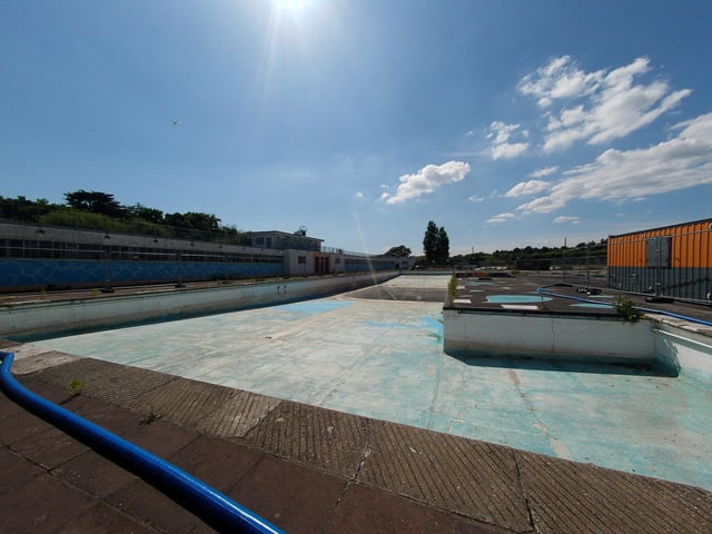 The council are redeveloping Hilsea Lido as part of the Hilsea Lines project in the north of the city. The aim of this project is to improve the area and encourage residents and visitors to use it.Picture: Habibur Rahman