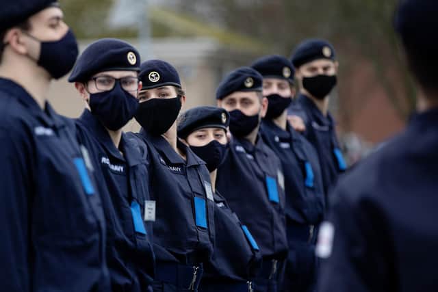 For the first time since the Second World War, HMS Collingwood has opened its gates to phase one trainees.