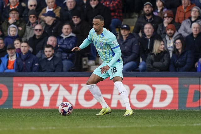 (Replaced by Marlon Pack on 69 mins) Reined in his useful forays down the left and focused on defending, which he did solidly. His pace and mobility are big assets, always providing a useful safety net.