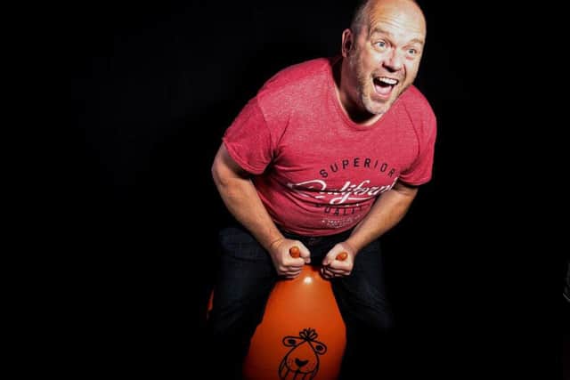Comedian James Alderson from Waterlooville.