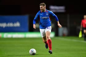 Brad Lethbridge, seen here in action for Pompey, scored on his Baffins debut against US Portsmouth. Picture: Graham Hunt.