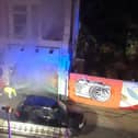 Fire fighters have been called to a fire in a former casino in Osborne Road, Southsea.