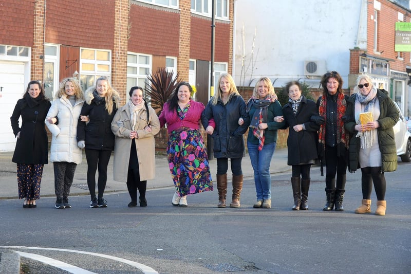 Alverstoke village has a high percentage of female business owners.

Pictured is: Just some of the business owners in Alverstoke village.

Picture: Sarah Standing (180124-4687)