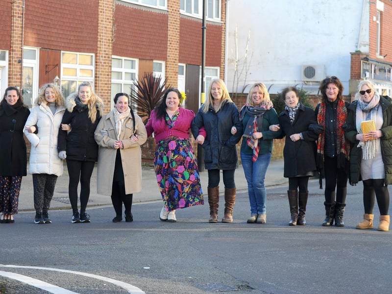 Alverstoke village has a high percentage of female business owners.
Pictured is: Just some of the business owners in Alverstoke village.
Picture: Sarah Standing (180124-4687)
