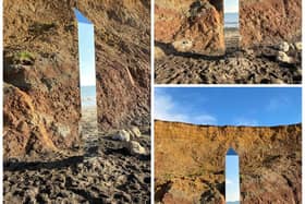 Monolith on the Isle of Wight. Picture: Alexia Fishwick/PA Wire