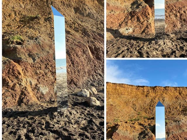 Monolith on the Isle of Wight. Picture: Alexia Fishwick/PA Wire