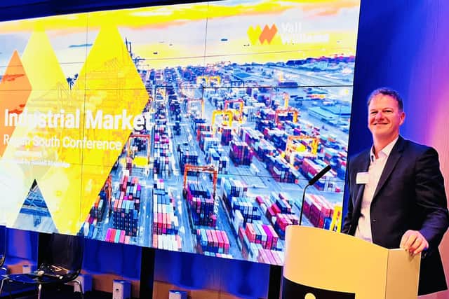 Russell Mogridge is the lead partner for agency at property consultancy Vail Williams in the Solent region. Land at Hilsea Industrial Estate was sold for £9m.