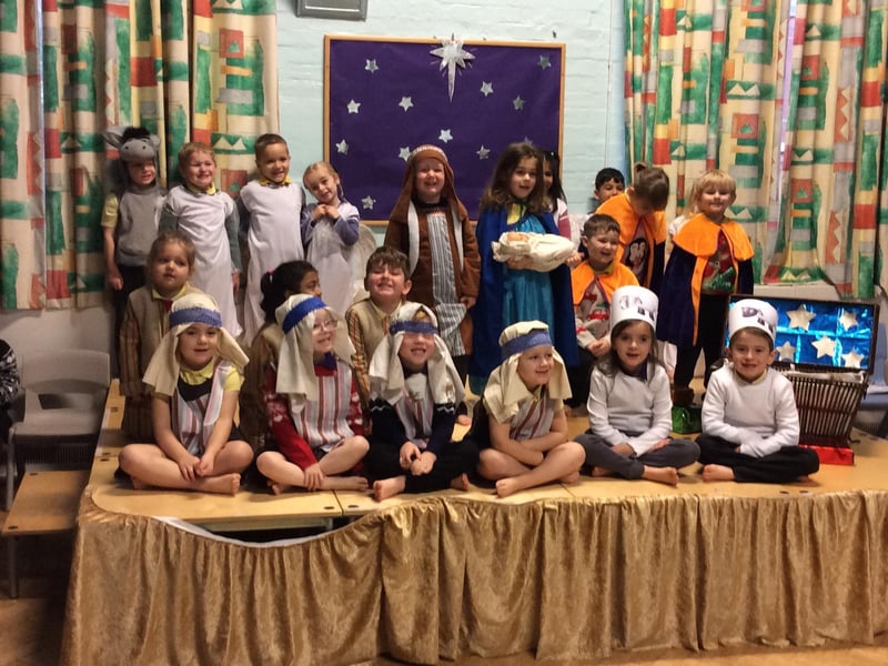 Students at Penbridge Infant School have put on a nativity show.  Picture: Submitted