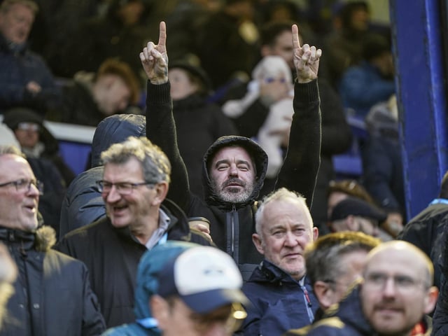 Pompey fans were rewarded with a 3-0 win against Bristol City.