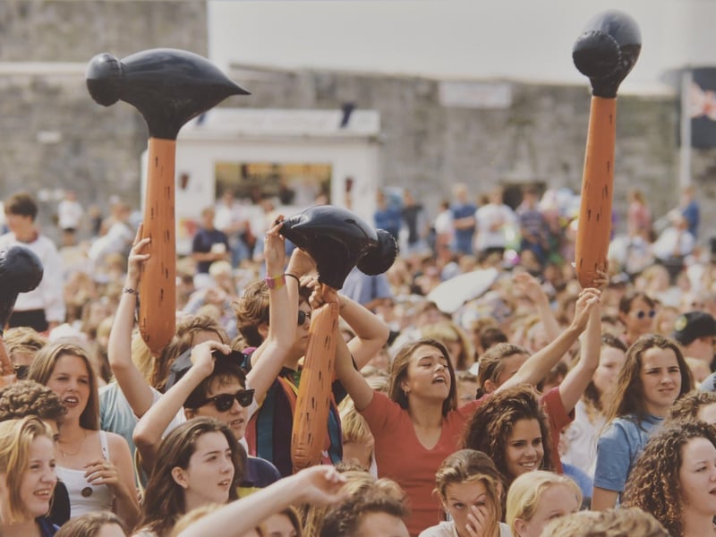 The Radio 1 Roadshow in Southsea, in 1994.