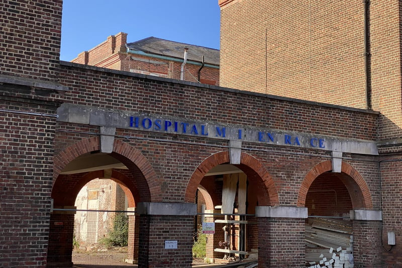 The derelict Royal Hospital Haslar. Pic The Bearded Explorer