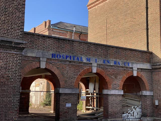 The derelict Royal Hospital Haslar. Pic The Bearded Explorer