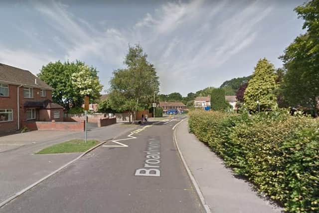 One crew from Havant fire station attended the scene on Broadmere Avenue, Havant. Picture: Google Street View.