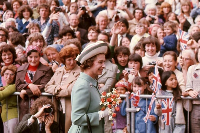 Queen Elizabeth's Silver Jubilee visit to Portsmouth in 1977
Picture: The News Portsmouth