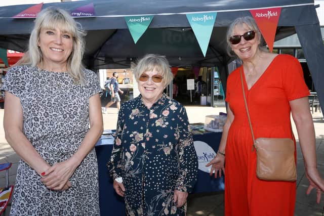 From left, Sheila Hill, Mary Thomson and Anne Daneshvar of Abbeyfield
Picture: Chris Moorhouse (jpns 170721-09)