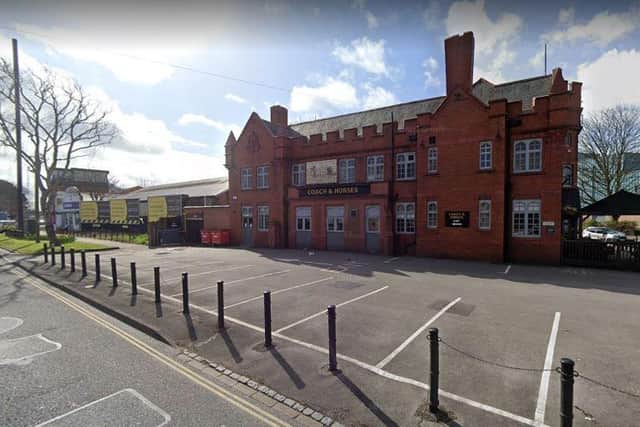 The Coach and Horses pub in Hilsea where the man was robbed. Photo: Google.