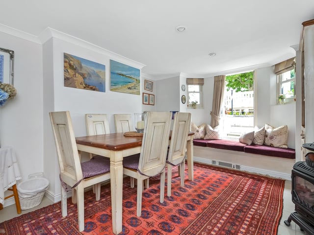 This end-of-terrace townhouse in Netley Terrace, Southsea, is on the market at a guide price of £665,000. It is listed by Fine and Country.