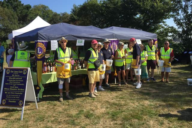 Lions clubs across the area have been supporting their communities throughout the coronavirus crisis. Pictured: One of the regular fundraising events is the Emsworth Show on the August Bank Holiday, unfortunately the 2020 show has been cancelled