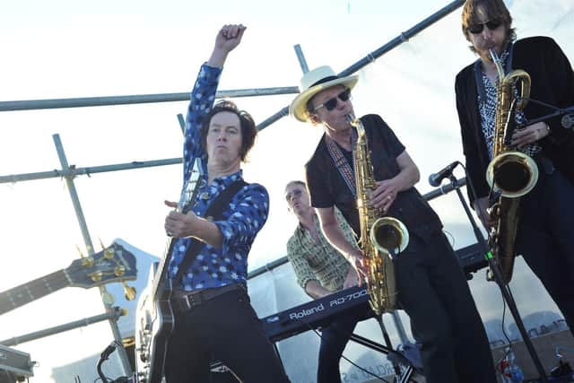 The Jim Jones All Stars headlining the Pompey Punk'n'Roll Summer Party on South Parade Pier, July 3, 2022. Picture by Paul Windsor