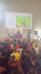Gemma held several tailored sessions with different age groups.