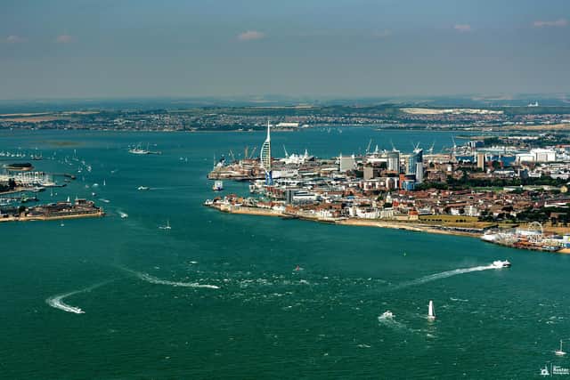Portsmouth Harbour. Courtesy of Shaun Roster Photography