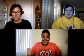 Charity Endometriosis South Coast (EDC) held a webinar to talk about care across the spectrum. Top left, trustee Crystal Issitt RYT, (middle) Les Henderson, founder of endoQueer and (top right) Jodie Hughes, founder of ESC