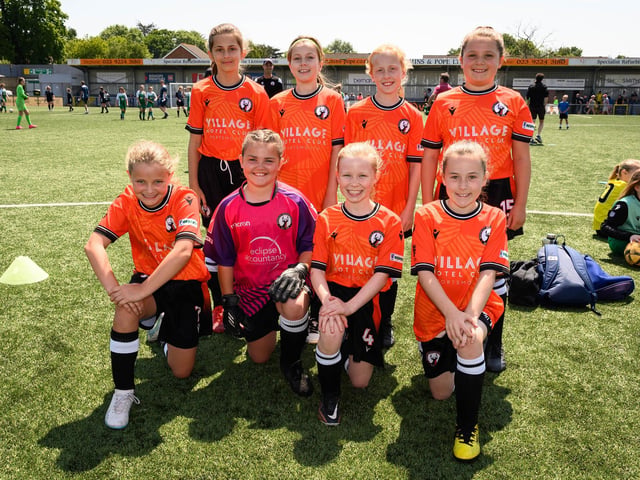 Whiteley Wanderers Kites U10s. Picture: Keith Woodland (030621-107)