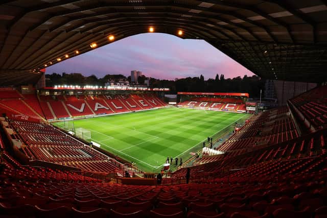 A fake whistle from the crowd was twice heard in the first half of Charlton's 4-4 draw with Ipswich at the Valley    Picture: Alex Pantling/Getty Images
