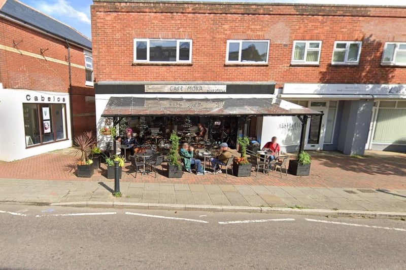 Cafe Moka, Emsworth, is known for its delicious coffee and cakes.