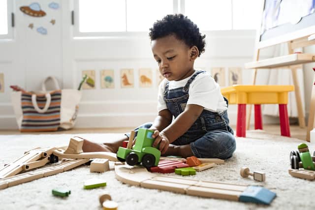 A Generic stock photo of a little boy at nursery