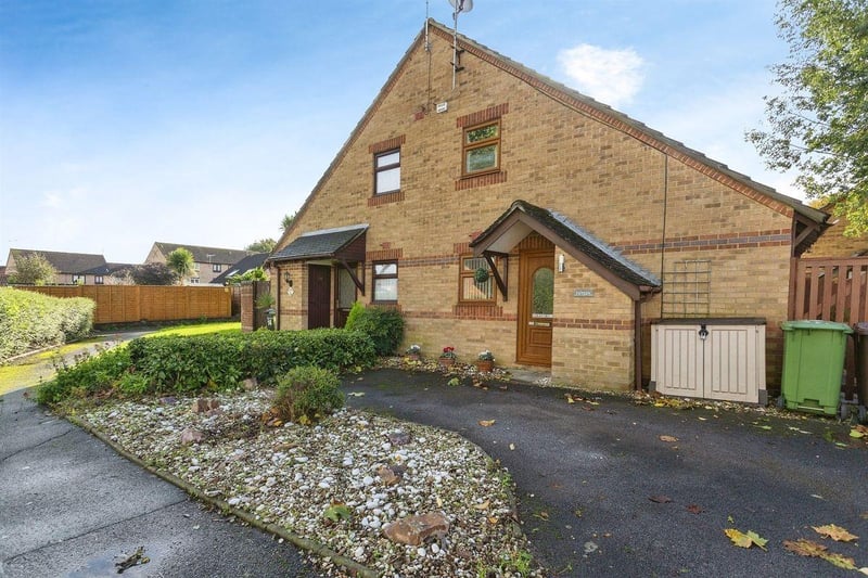 This one bedroom semi-detached mezzanine home in Hartwell Road in Anchorage Park has a living room, study, garden, bedroom and bathroom - as well as off-road parking. It is on the market with Fox & Sons - Portsmouth/Zoopla priced at £220,000.