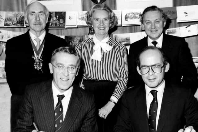 Some Portsmouth councillors from past years have been named.  Picture: Barry Cox collection.