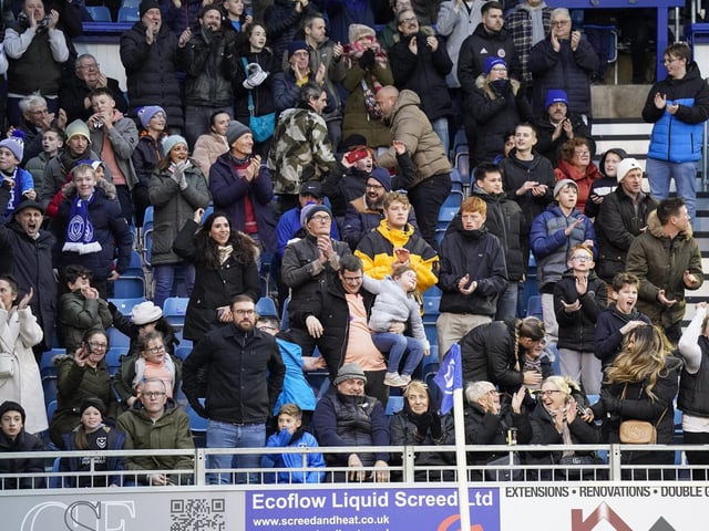 Our photographer Jason Brown captured all the action - on and off the pitch - at Fratton Park for Pompey's clash with Fleetwood.