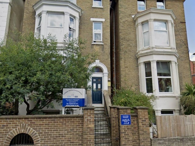 Trafalgar Medical Group Practice in Southsea had 106 patients respond to the survey with 61 per cent of them rating the overall experience as good.