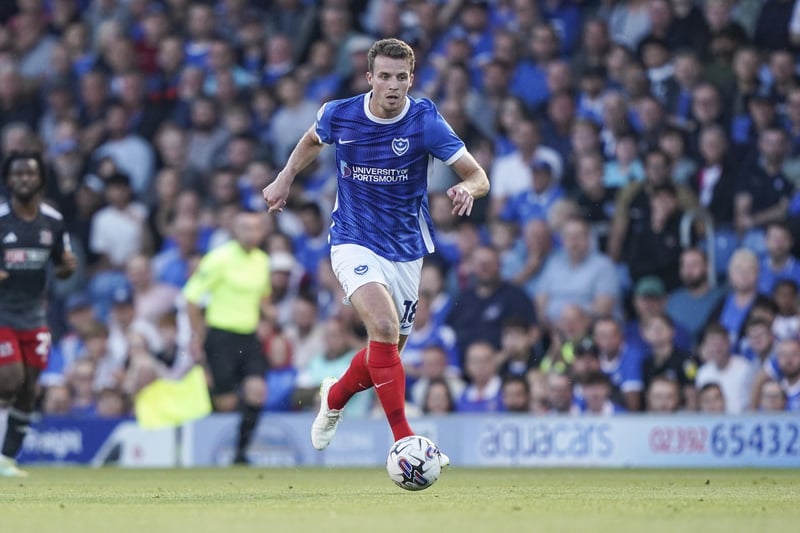 Pompey’s best defender and retained that characteristic composure, although one loose pass did present Colclough with a decent second-half chance. Overall, however, a decent display, particularly after the reshuffle following Poole’s exit.