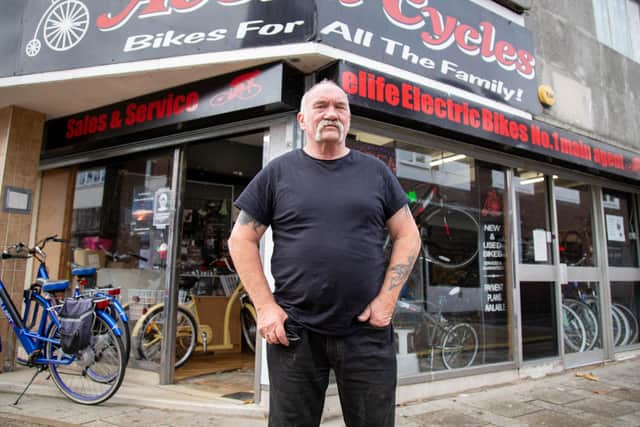 Business owner, Dave Giddings of Acorn Cycles, Portsmouth

Picture: Habibur Rahman