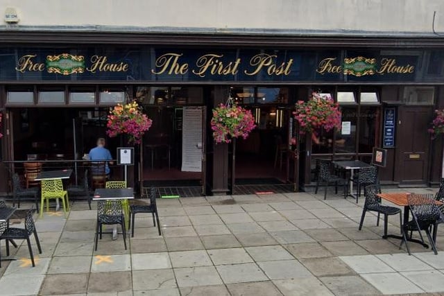 The First Post, a Wetherspoons pub in Cosham High Street, sells several ales for £1.99 a pint. According to the Wetherspoons app, these include New Wave IPA by Bank's brewery, Wychwood Hobgoblin by Wychwood brewery, and Adnams Old ale by Adnams brewery.