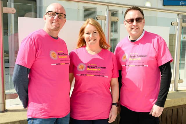 Pictured is: Matt Crofts, Adele Wise and Neil White, Picture: Keith Woodland (220421-2)
