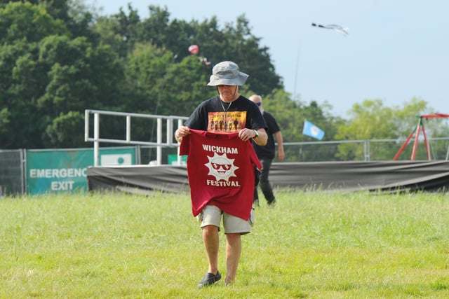 Wickham Festival 2024 got underway at their new arena site in Shedfield on Thursday, August 1. 

Picture: Sarah Standing (010824-2965)