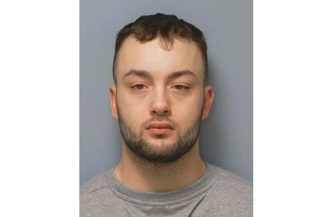 George Balchin, 20, of Greywell Road in Havant has been jailed for two years and 11 months after admitting engaging in controlling/coercive behaviour
Picture: Hampshire police