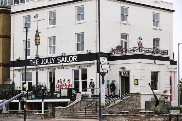 The Jolly Sailor in Clarence Parade, is well positioned close to Southsea Common providing a good location to watch the world go by.
Picture: Chris Moorhouse