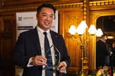 Alan Mak MP with the Conservative MP of the Year award