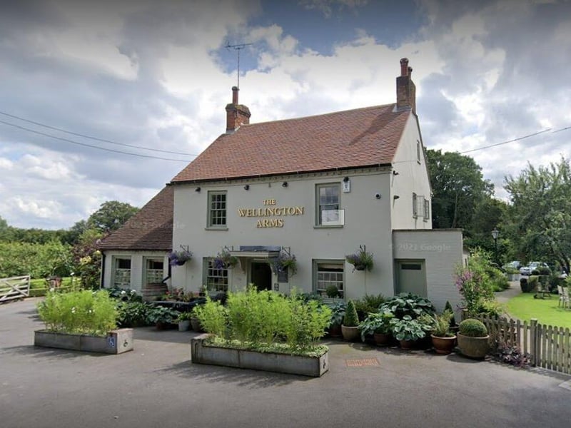 Wellington Arms on Baughurst Road, Tadley, is in the Michelin Guide.